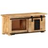 VidaXL TV Stand 90x35x40 Cm Solid Mango Wood