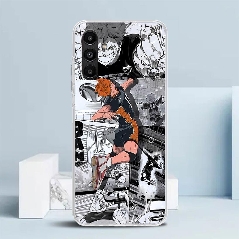 Чехол для телефона Haikyuu Oya Волейбол Аниме для Samsung Galaxy A17 A37 A57 A16 A15 A14 A13 A56 A55 A54 A53 A36 A35 A34 A33 A26 A25 A