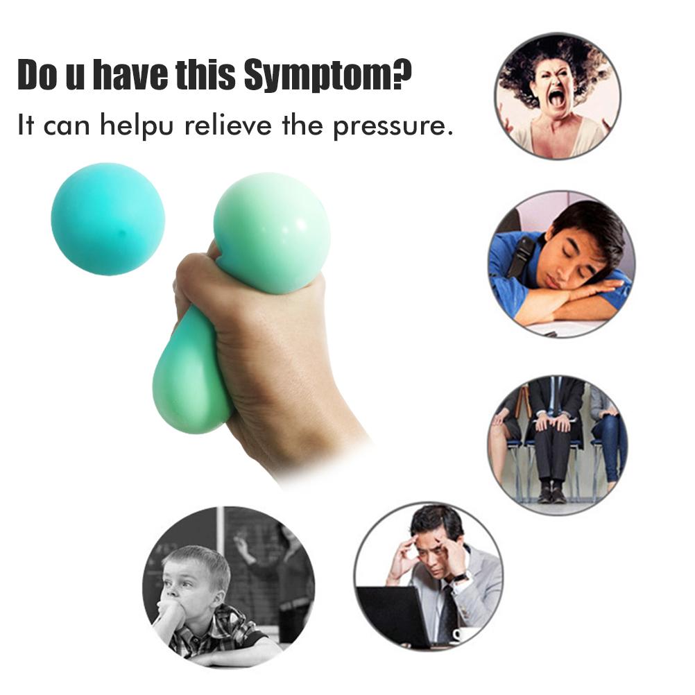 Сенсорная игрушка Сжимающий мячик Игрушка для терапии рук для детей и взрослых с аутизмом