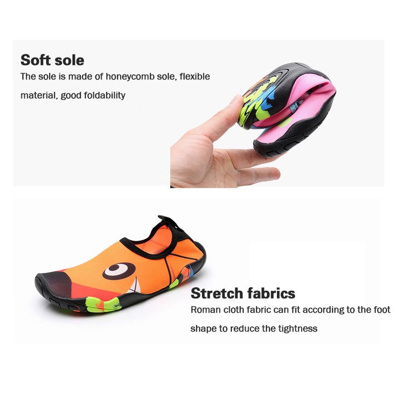 Children's Non-slip Wear-resistant Beach Shoes Outdoor Swimming Quick-drying Breathable Socks Shoes