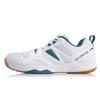 Li Ning Ace Сетчатая амортизация Дышащие Влагоотводящие Устойчивые к истиранию Поддержка Низкие Бадминтонные кроссовки Мужские Белые AYTQ027-1