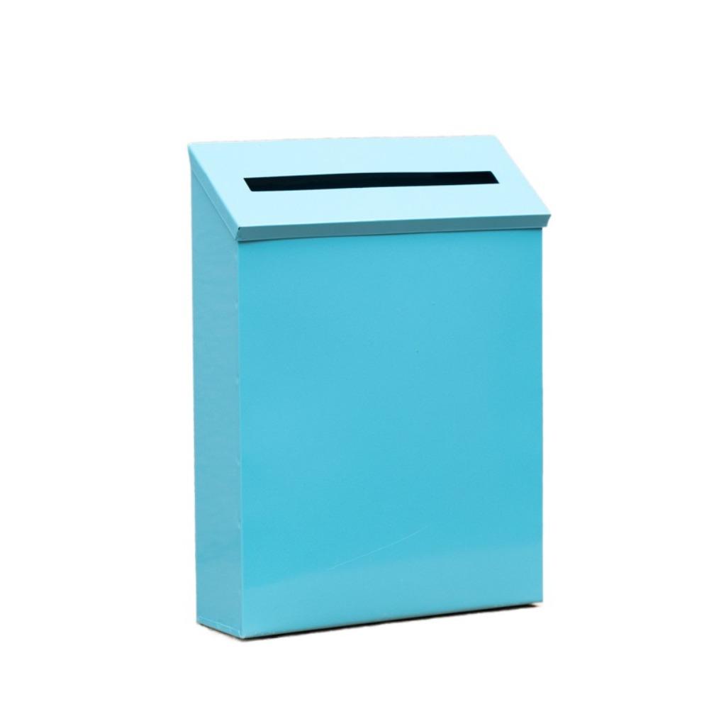 Железный ящик для газет Многофункциональный почтовый ящик Органайзер для хранения металлический почтовый ящик Дерево