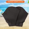 1 Pair Swimming Webbed Gloves Water Resistance Training Men Women Beginner Aquatic Fitness