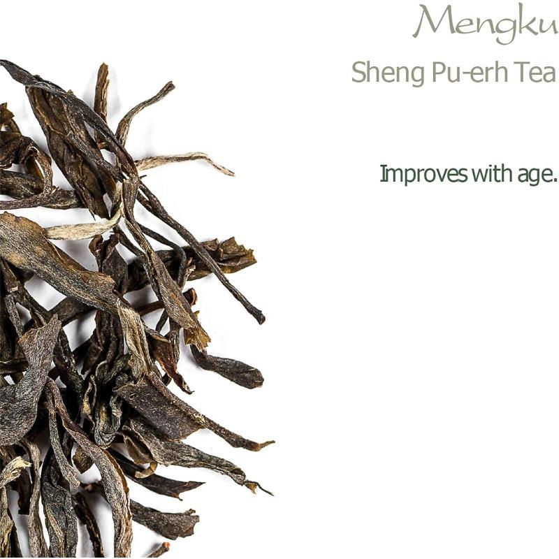 Sheng Pu Er Tea Yunnan - Mengku Young Pu-erh Tea - Pu Er Or Pu-erh Red Tea -100g