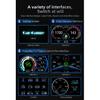 F11 OBD GPS Проекционный дисплей с сенсорным ЖК-экраном, автомобильный HUD OBD2, цифровой HUD, бортовой компьютер, электронные аксессуары для двигателя автомобиля