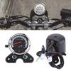 Akozon Motorcycle Speedometer Universal Motorcycle Dual Odometer Speedo Meter Gear Digital Display