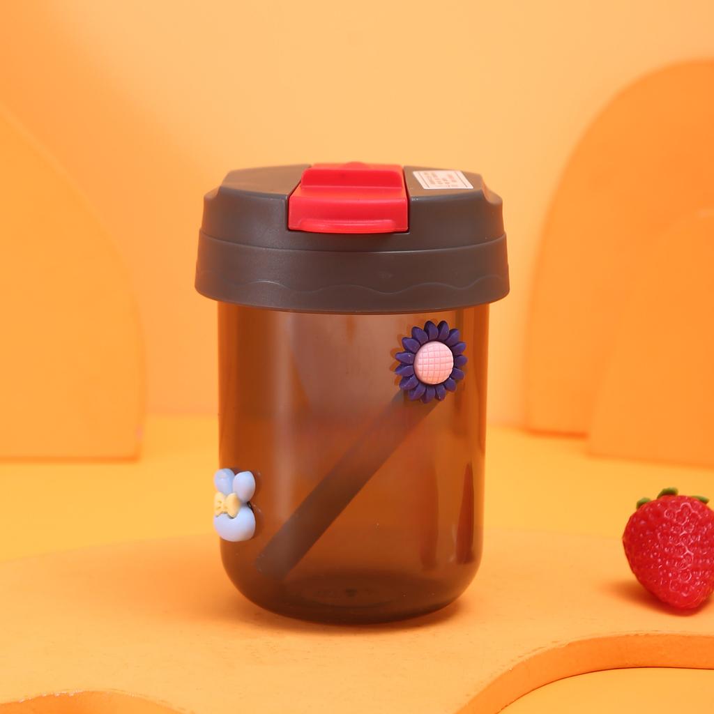 Пластиковые стаканчики с трубочкой для взрослых и детей, питье из чашек для студенток, ценные и красивые тонны бочек.