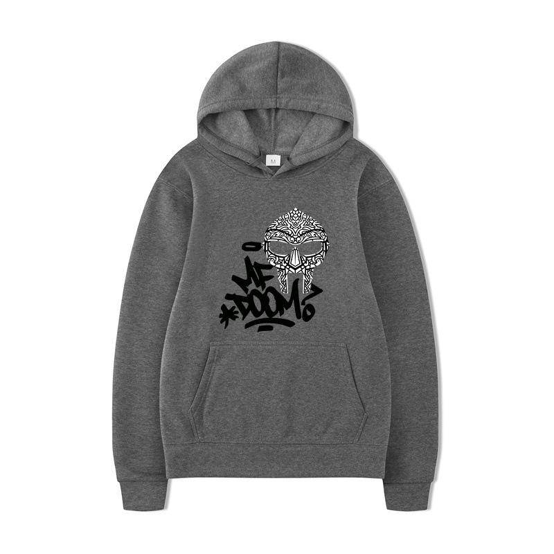 ME DOOM Мужская осенне-зимняя новая толстовка с принтом, брендовая худи, одежда, винтажная мода, пуловеры с длинным рукавом