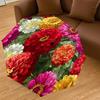 1PC Floral Pattern Umbrella-8-Rib Reinforced Portable Folding Travel Suitable for All Seasons Outdoor Daily Use  -J0340