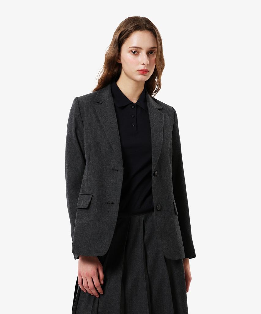 LACOSTE Женская приталенная куртка из смесовой шерсти Bf732E-56N 050