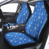 Черное Небо Розовые Звезды Чехлы на Автомобильное Сиденье, Комплект из 2 Универсальных Защитных Чехлов на Переднее Сиденье