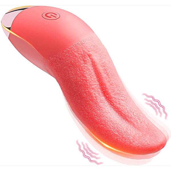 10 Modes Realistic Tongue Licking Powerful Stimulator Vibrator G Spot Clitoral Stimulation Nipples Masturbator Adult Sex Toys For Women Couples