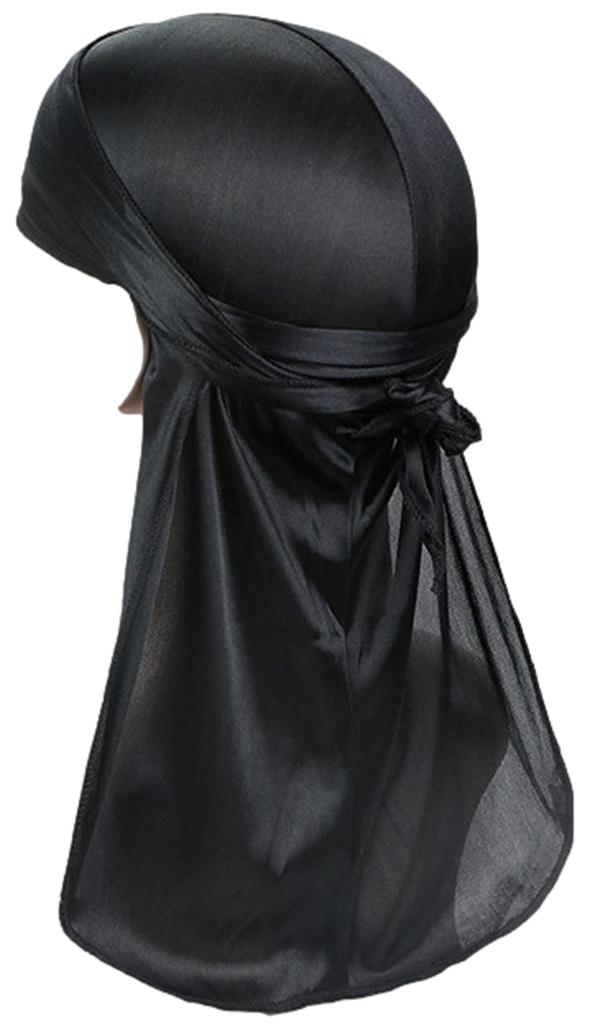 Miracroute Du-rag hip hop dance DU-RAG dew rag red hiphop costume dance costume black breakdance dancer pirate thin breathable rapper skullcap rider