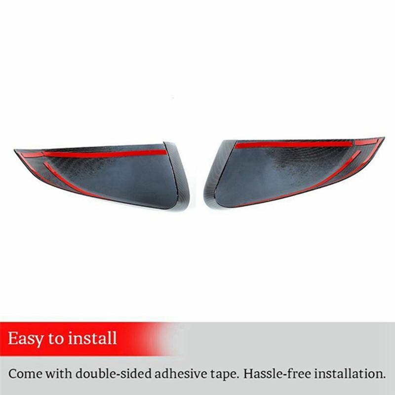 Rearview Mirror Cover Door Side Wing Mirror Cap For Ford Mustang 2009-2013-A87Q