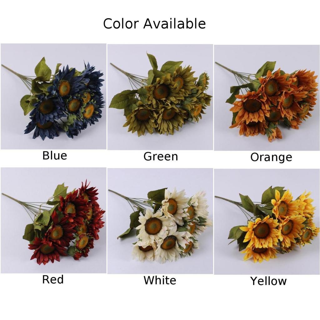 Flower Artificial Sunflowers Fake Sunflowers Festivals