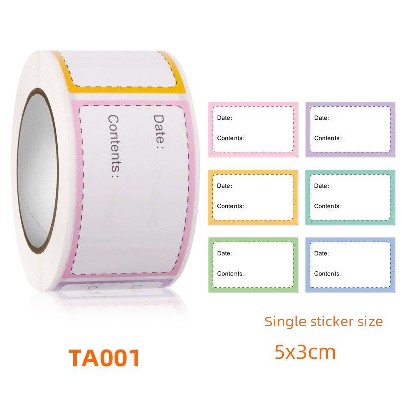 Этикетки безопасности пищевых продуктов: Пустые наклейки для хранения на кухне и холодильнике