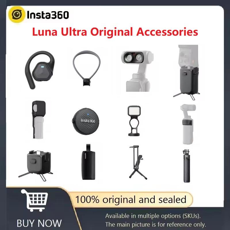 Insta360 Luna Ultra POV Head Tracker/Neck Mount/ Battery Handle/Wide-Angle Lens For insta360 luna ultra Original Accessories