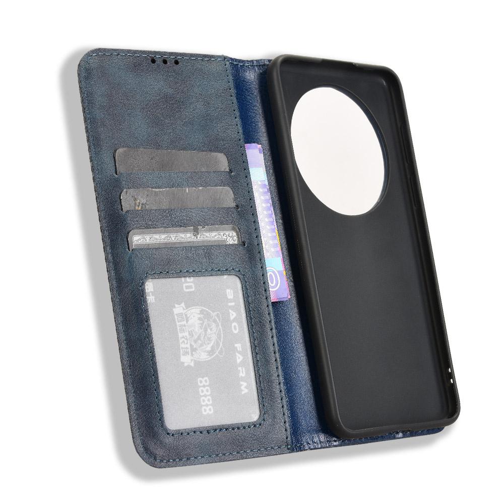 Кожаный чехол-книжка в стиле ретро для Huawei Mate 70 Pro Plus 70pro 60 Pro+ 50 40 Pro Магнитный чехол-кошелек с отделением для карт и подставкой