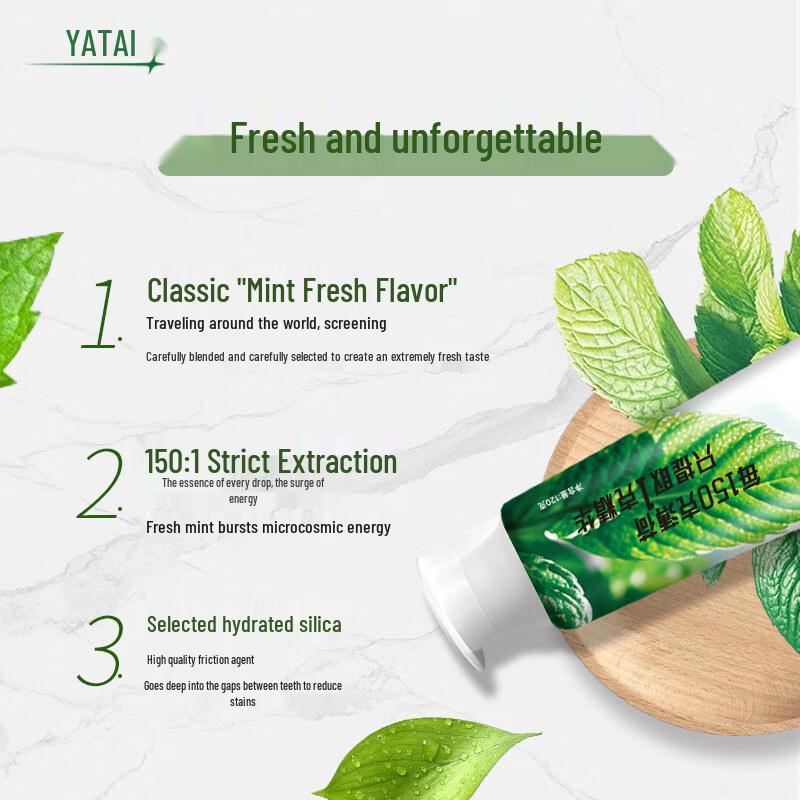 Yatai Whitening & Gum Care Toothpaste (5-Pack)