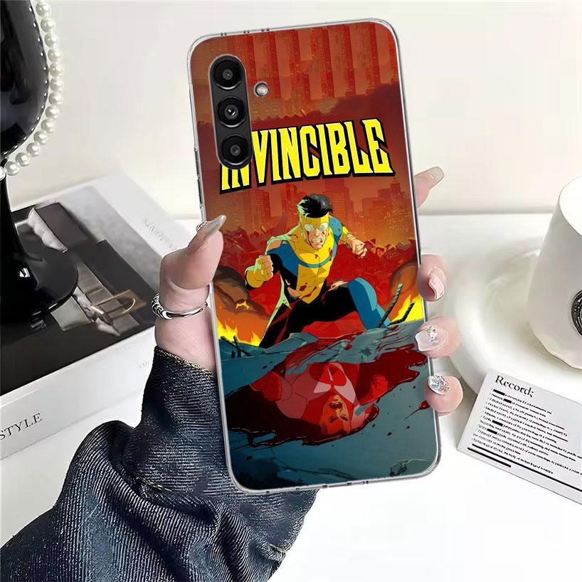 Крутой чехол-невидимка I-Invincible для Samsung Galaxy A13 A14 A15 A16 A17 A53 A54 A55 A56 A57 A33 A34 A35 A36 A37 A23 A24 A25 A26 Gala