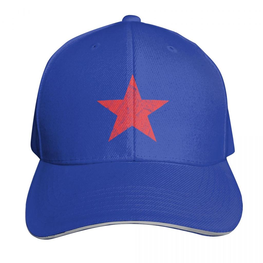 A Vintage Red Star Baseball Cap luxury Women cap fishing caps Unisex Golf Hat Unisex Sports Cap Trucker Hats For Unisex Womens