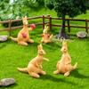 Mini Kangaroo Platypus Figurine Cartoon Animals Micro Landscape Dollhouse Model Car Interior Ornament Home Desktop Decoration