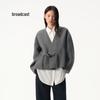 Women's New Chinese Style Wool Blend Short Coat