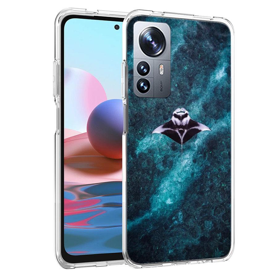 Чехол для телефона Рыба Скат для Xiaomi 15 Poco X7 X6 F7 14 Ultra Mi F6 F5 F4 F3 X5 X4 X3 M6 Pro M5 M5S M3 Capa Coque