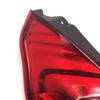 Compatible with Fiesta 2013-2015 Hatchback: Taillight & Brake Light Half Assembly.