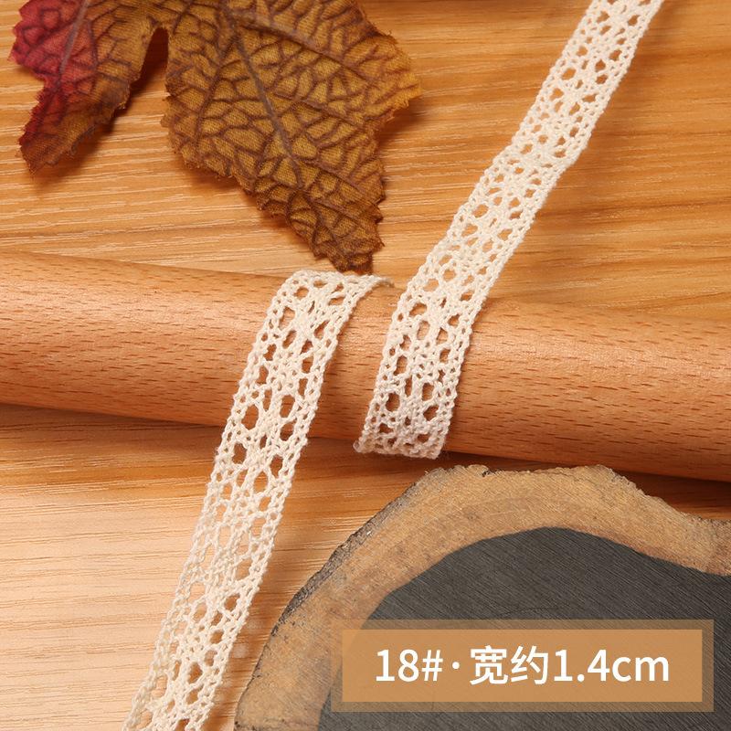 Полое кружево ручной работы своими руками Декоративный кружевной ремешок Одежда Скатерть Шторы Ткань Материал Хлопковая нить Кружевной край
