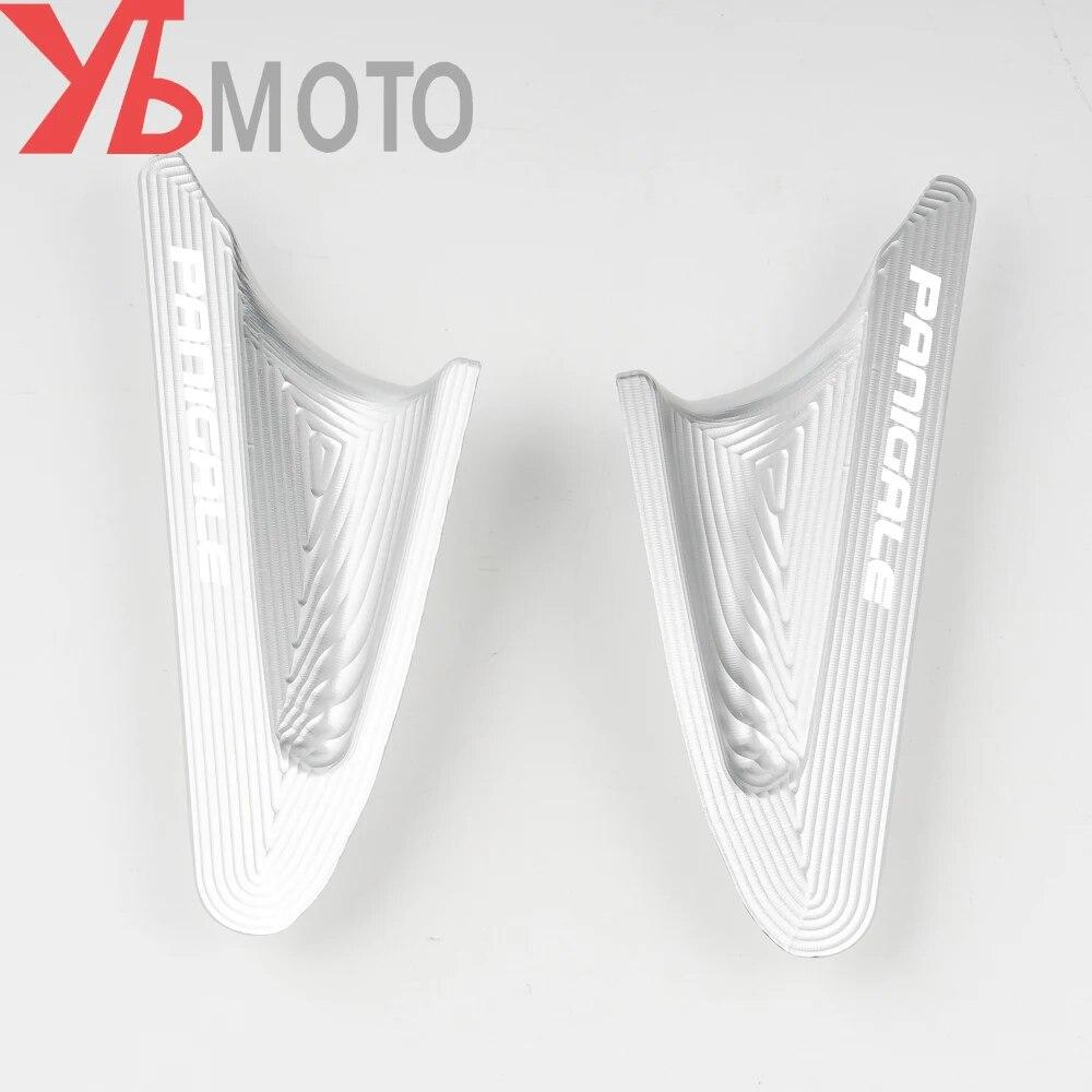 Logo For DUCATI PANIGALE 899 2013 2014 2015 1199 2012 2013 2014 Accessories Motorcycle Aluminum Mirror Hole Cover Side Bracket
