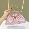 Luxury Light Ladies Dinner Bag New Year's Eve Fashion Prom Party Diamond-encrusted Ladies One-shoulder Messenger Bag Feminine