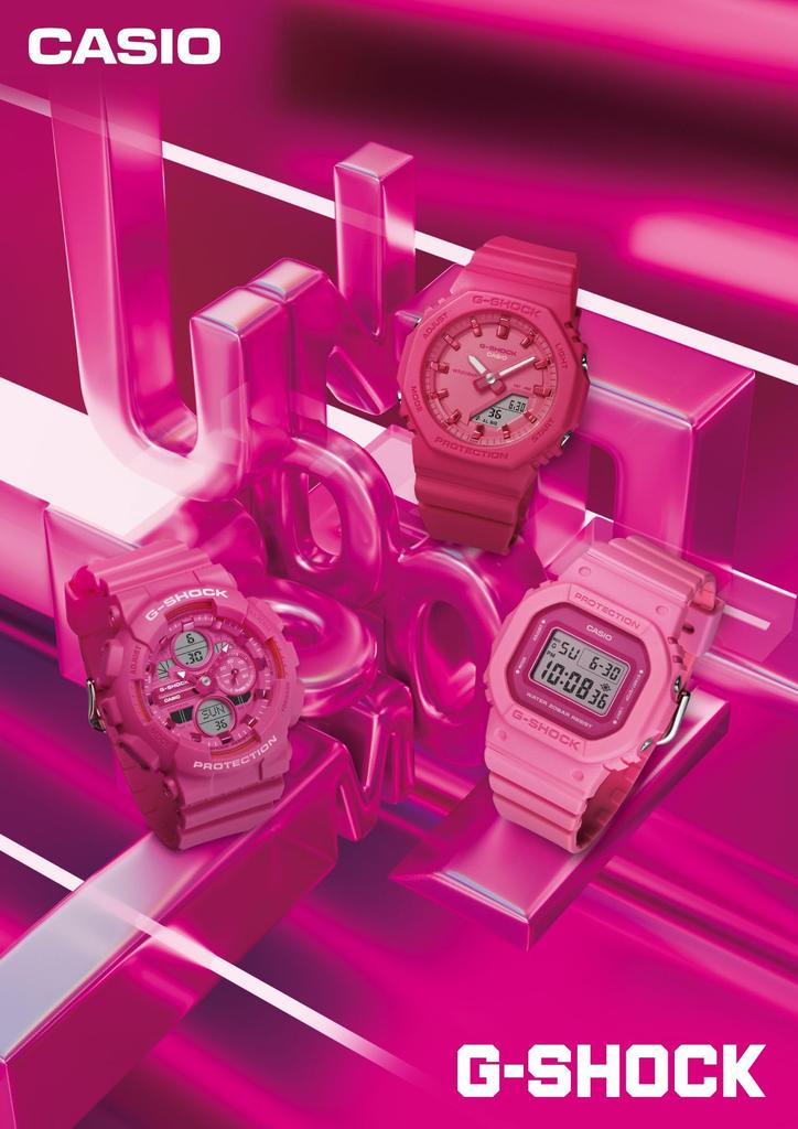 Часы Casio G-Shock POWER PINK (GMD-S5610PP-4JF) Сделано из экологически чистых материалов (Официальный японский продукт) для женщин