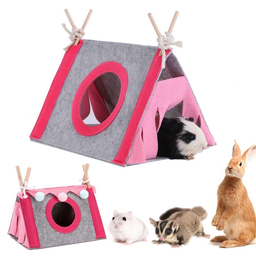 Accessories Animal Tunnel House Guinea Pig Hamster House Small Pet Nest Hamster Cage Rabbit Nest