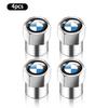 4Pcs Stylish Car Tire Valve Caps Wheel Rim Stem Covers Airdust Proof Protective Caps for BMW X1 X2 X3 X4 X5 X6 X7 Exterior Decor MD2