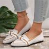 Casual Flat Shoes Women Butterfly-knot Pointed Toe Loafers Mesh Shallow Flats Fashion Leisure Shoe Slip-on Ladies Shoes 2024 New