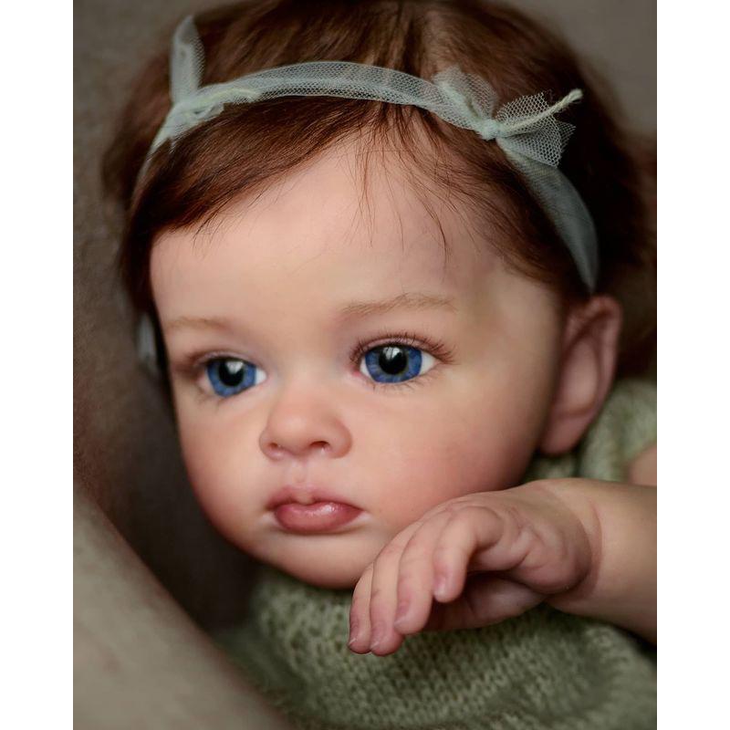 55cm/60cm Silicone Reborn Doll Lovely Baby Dolls Toy Fashion Simulate Baby Dolls For Girl Gift