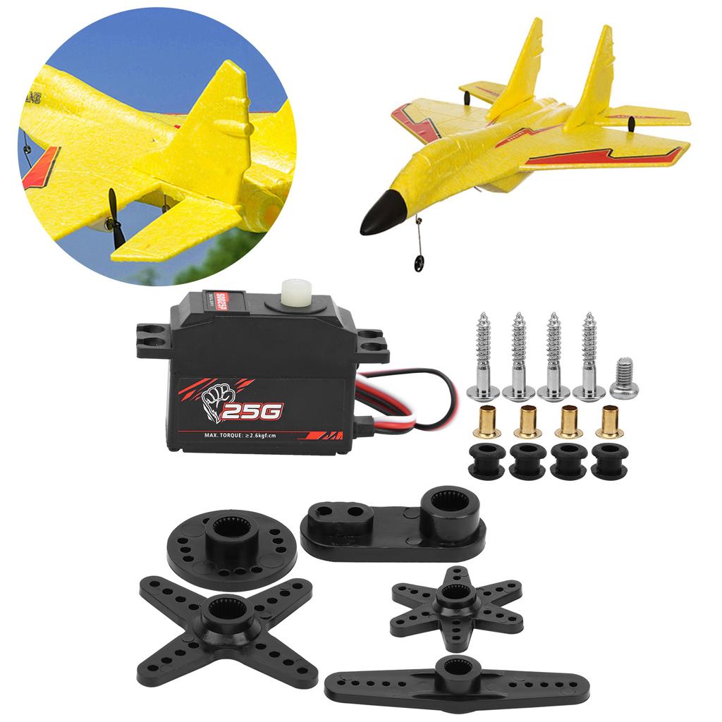 S0025P 25g Plastic Gear Digital Servo Spare Part Accessory for 1/12 RC Car Boat Model