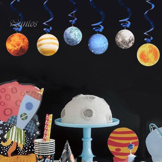 10 шт./компл., подвесные украшения солнечной системы, украшения для вечеринки в космическом пространстве, поставки планет, космические украшения, космическая вечеринка, звездные украшения для комнаты