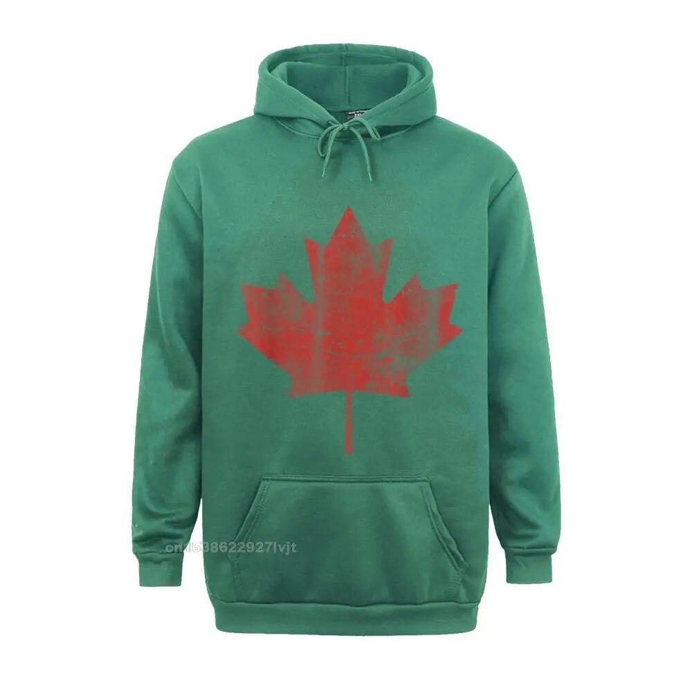 Кленовый лист Флаг Канады Толстовка Хип-Хоп Унисекс Толстовка Повседневные Топы Толстовка Хлопок Удобные Толстовки Харадзюку Унисекс Толстовка
