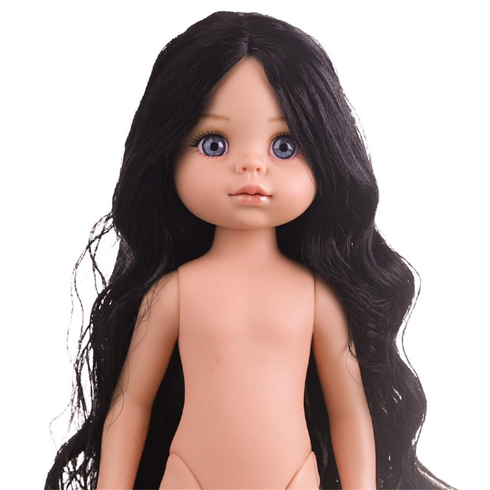 Новая кукла BJD для девочки, 12 дюймов, с карими глазами, голубыми глазами, каштановыми волосами, светлыми волосами, черными волосами, 3 цвета волос на выбор