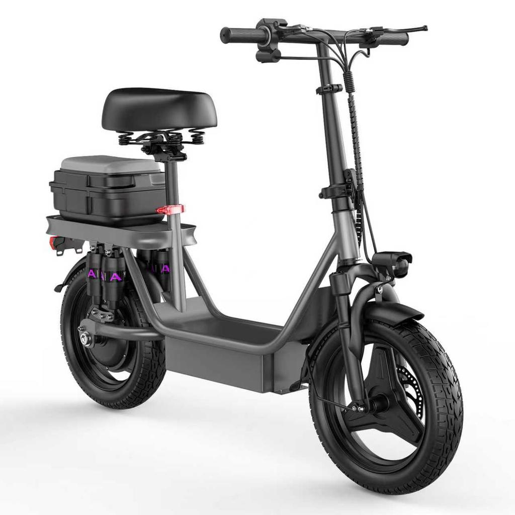 Toofly GQ8 Multi Terrain Folding Electric Scooter 48V15AH Battery 250W Motor 14 Inch Road Tire City Outdoor E-Scooter