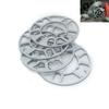 5x100 5x108 5x114.3 5x120 Профессиональные проставки для автомобильных колес, проставки для ступиц 3 мм 5 мм 8 мм 10 мм, прокладки, пластины