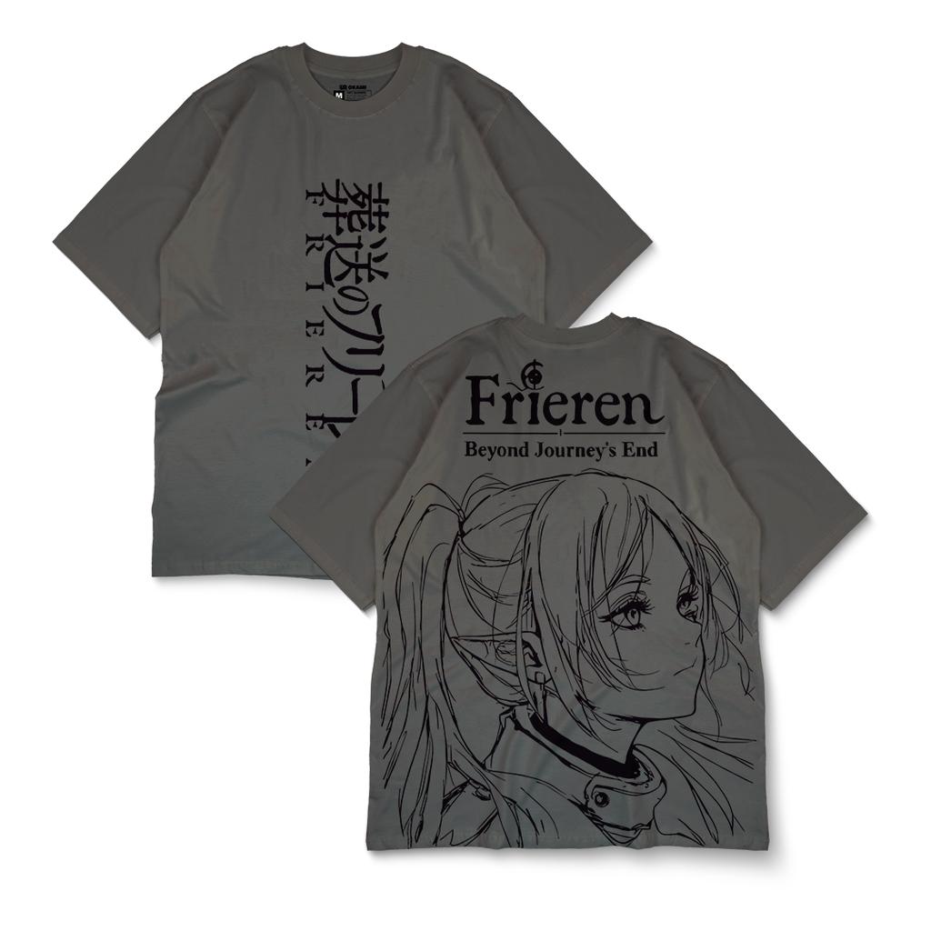 Frieren Frieren Past Memories Graphic T-shirt Men Women Anime Manga Tee Streetwear Y2K Oversized High Quality Cotton Short Sleeve Female Male Clothing