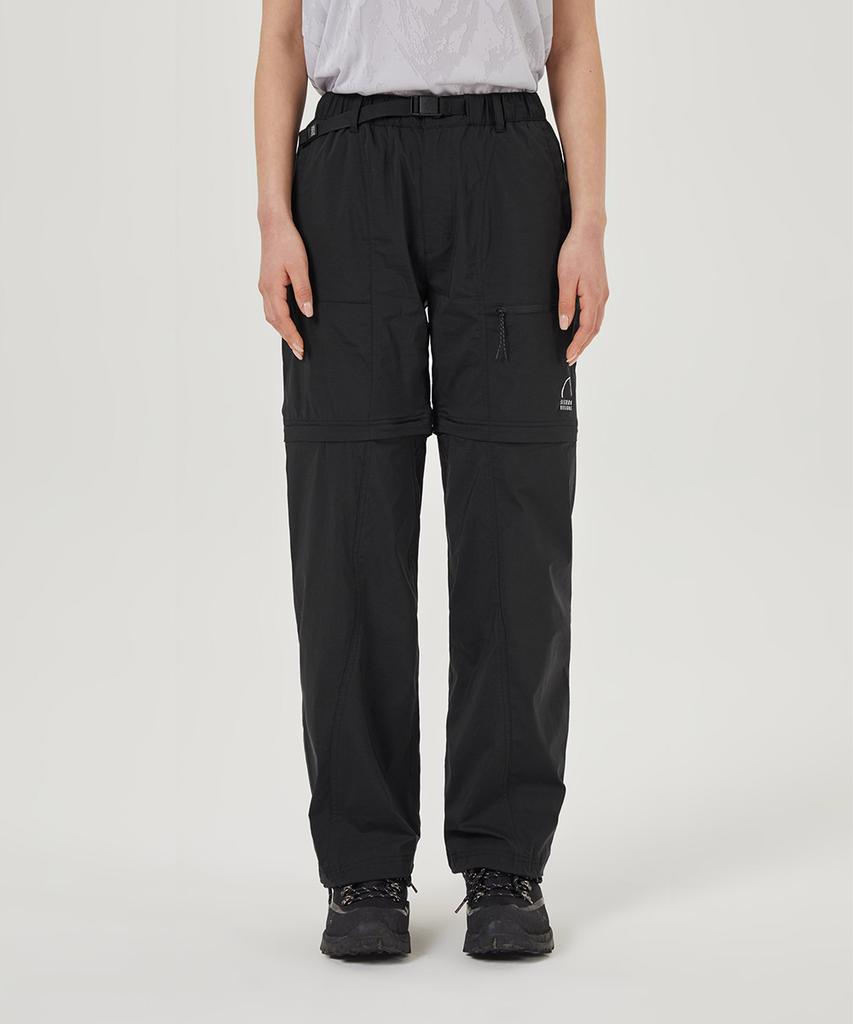 SIERRA DESIGNS W) Summer Moon Cool Wave 2-Way Pants (Semi-Wide Fit) Black