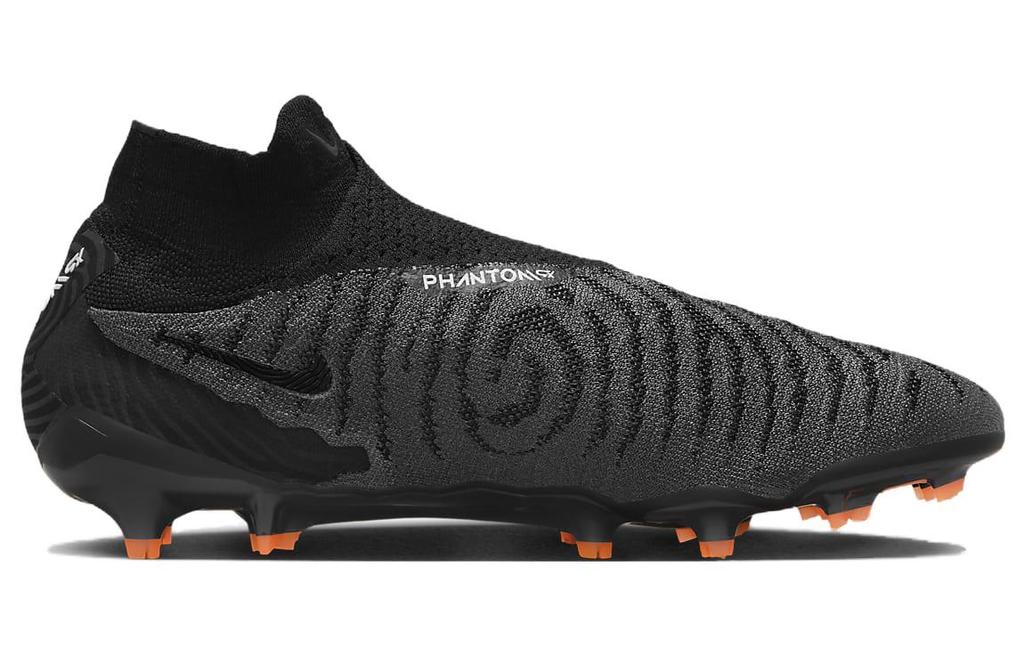 Nike Gripknit Phantom Gx Elite Dynamic Fit Fg Черный Темно-дымчато-серый Общий оранжевый DC9969-010