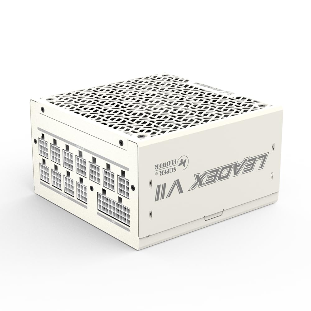 SUPERFLOWER Compatible PC Power Supply LEADEX VII PLATINUM PRO 1000W WT Full Modular 80PLUS PLATINUM Certified Super Connector 12VHPWR Connector Cable