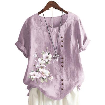 Повседневная и классная женская хлопковая футболка с 11 модными вариантами принтов