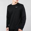 Nike Мужская футболка с длинным рукавом для бега для фитнеса, черные BV4754-010