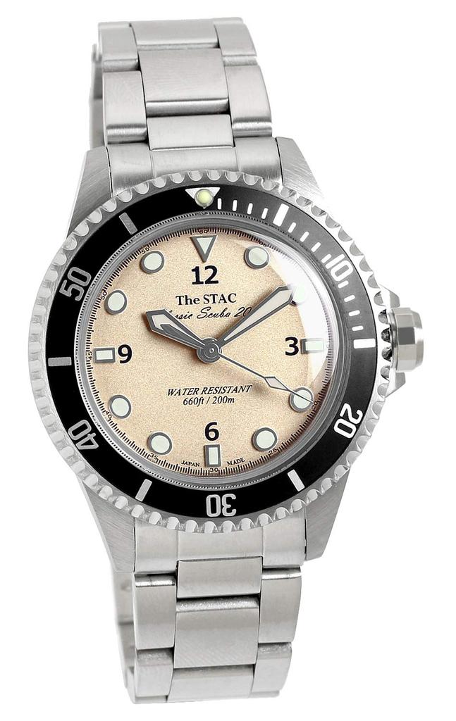 The STAC Classic Scuba Dive Watch Made In Japan